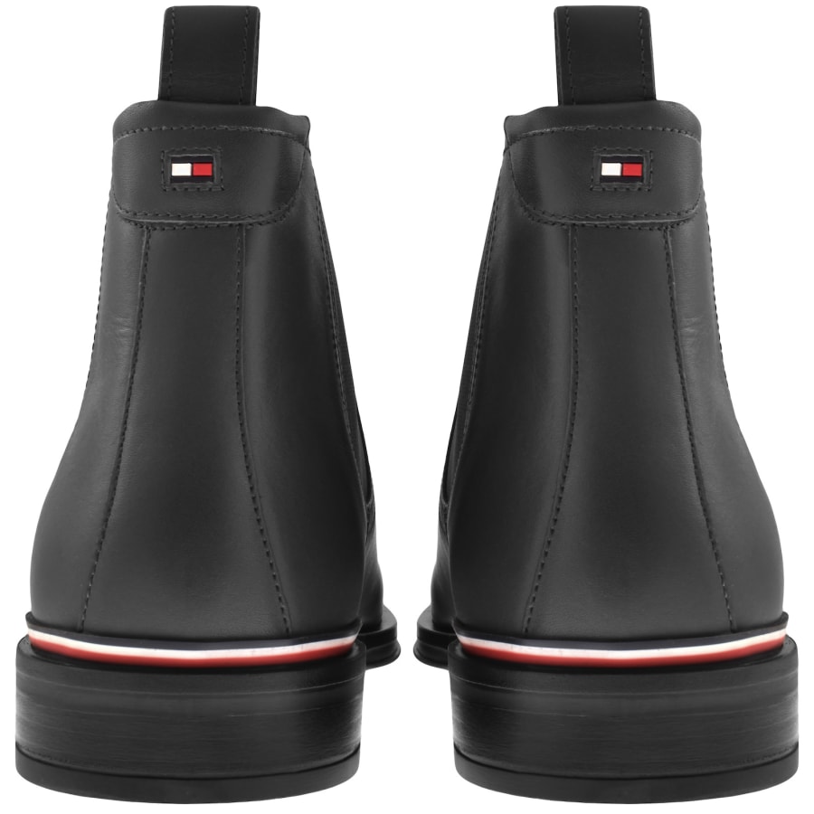 Tommy black boots top